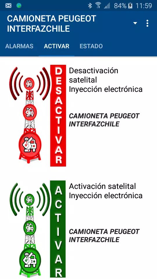 InterfazChile Screenshot2