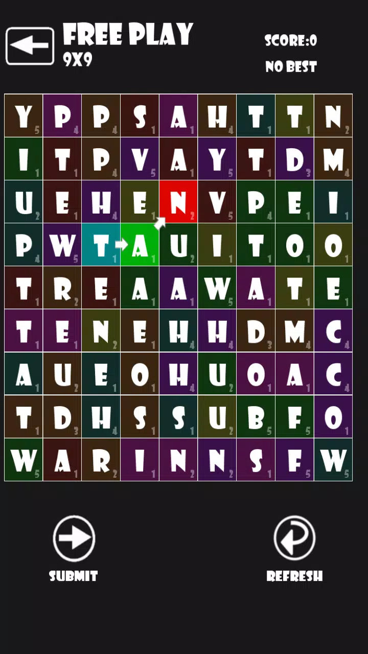 Word Fall - Word Search Game Screenshot2