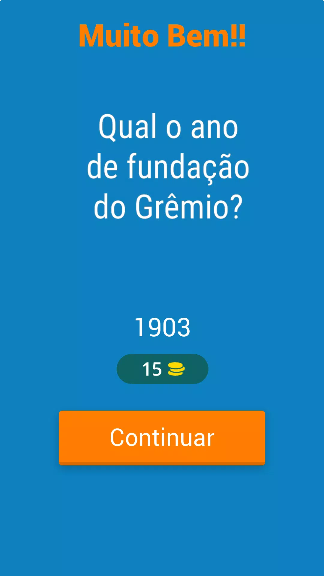 Grêmio Play: Jogo Quiz Oficial Screenshot5