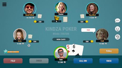 Kindza Poker Screenshot1