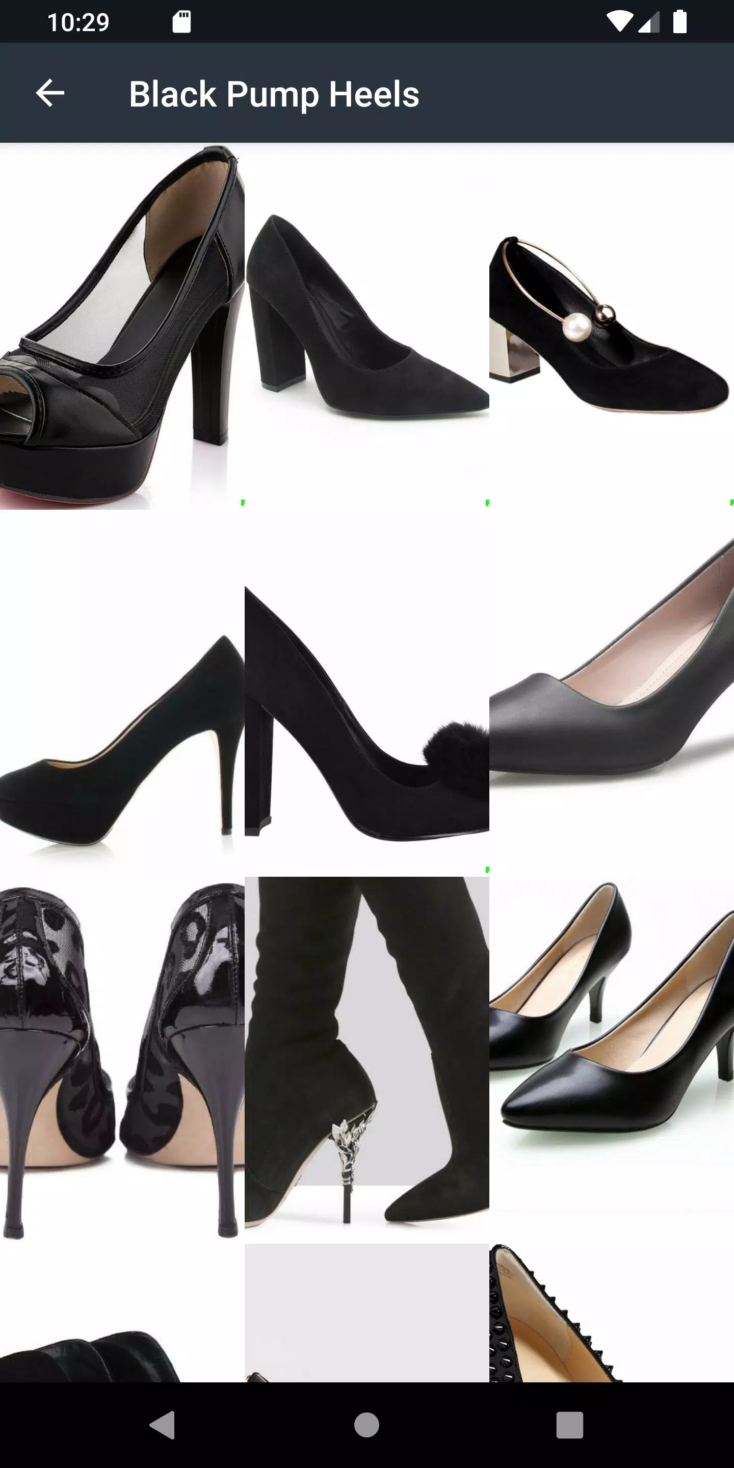 Black Pump Heels Screenshot2