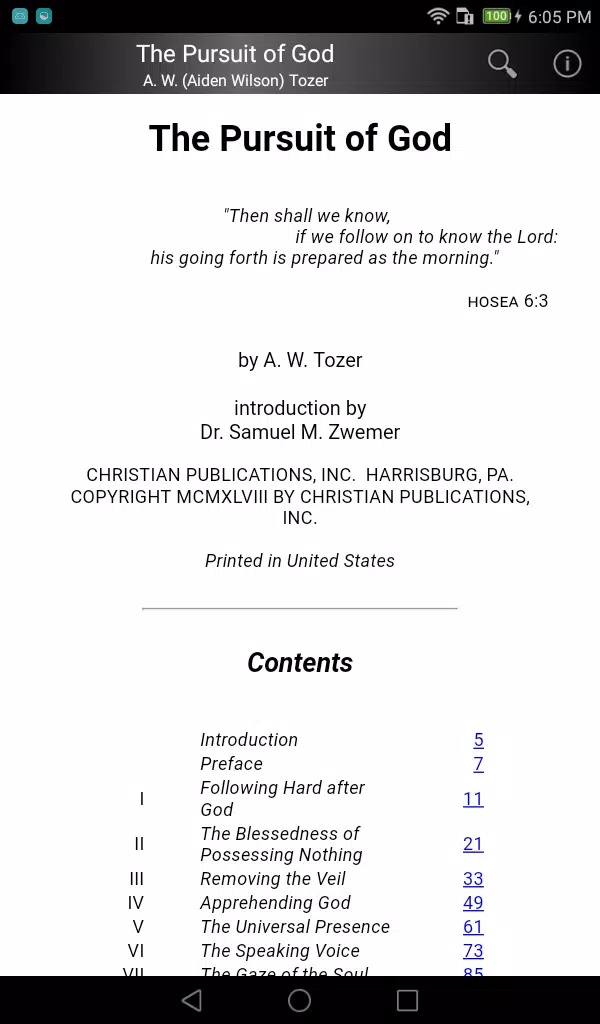 The Pursuit of God Screenshot5