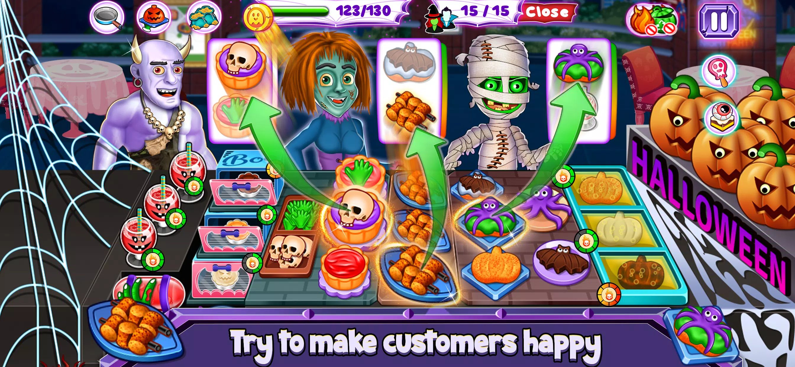 Halloween Cooking Party Screenshot6