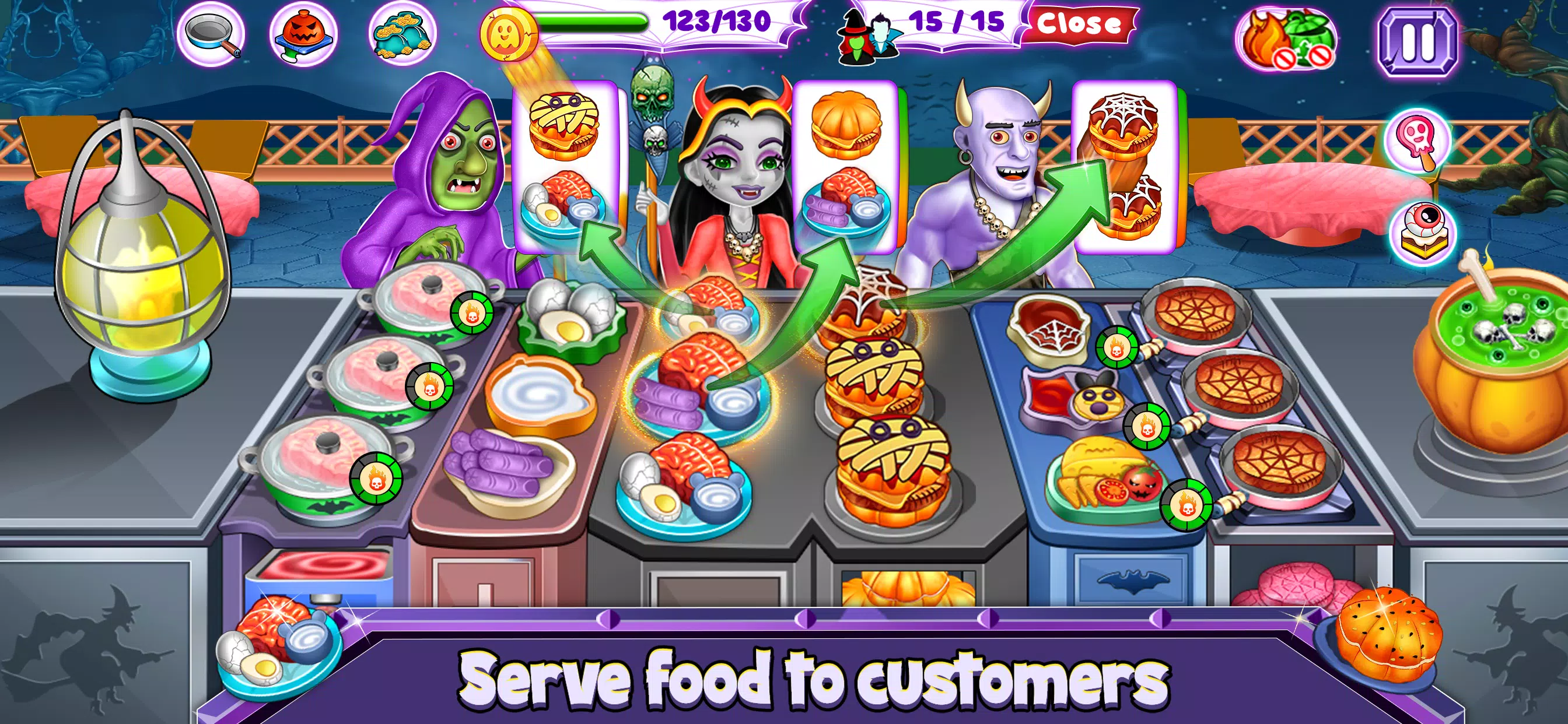 Halloween Cooking Party Screenshot3