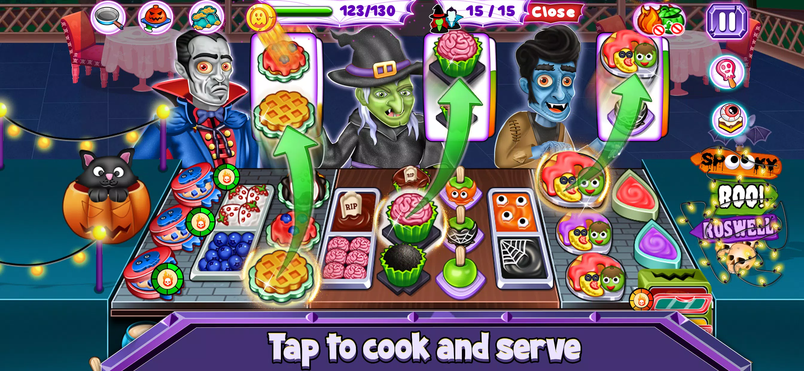Halloween Cooking Party Screenshot2