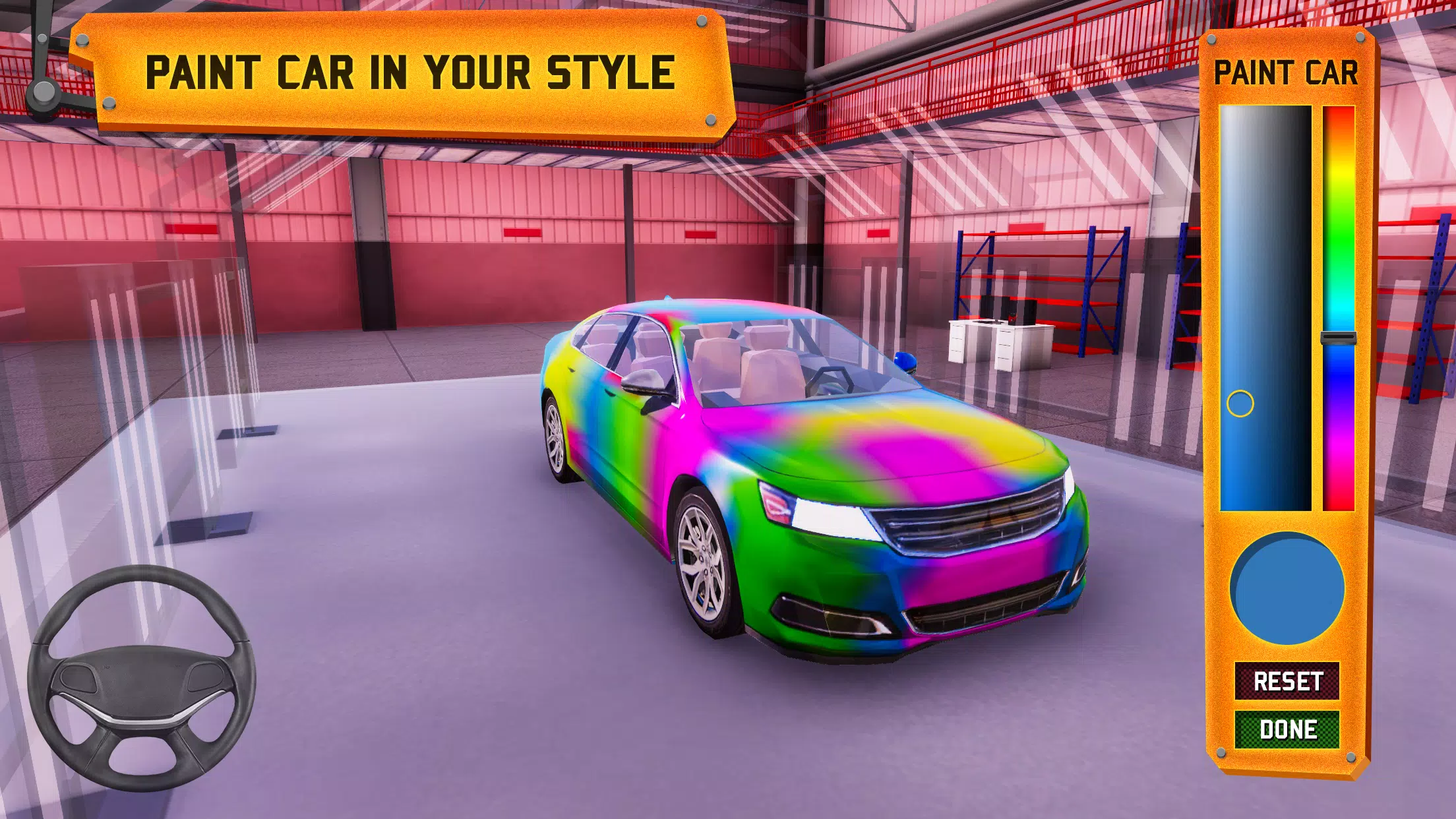 Car Factory Parking Simulator Screenshot2