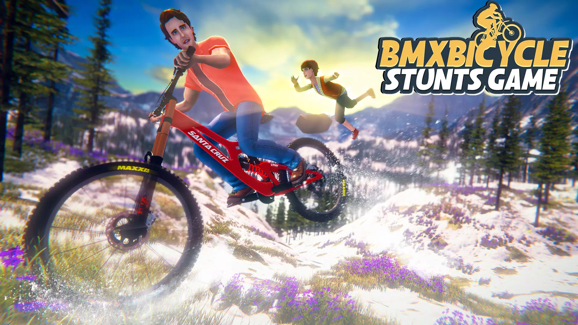 BMX Bicycle Obstacle Guts Game Screenshot5