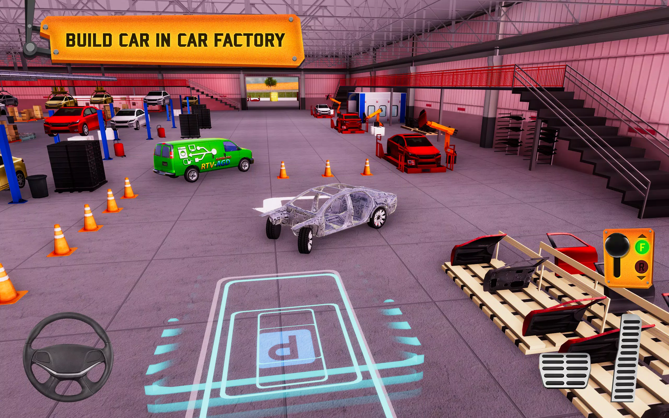 Car Factory Parking Simulator Screenshot6