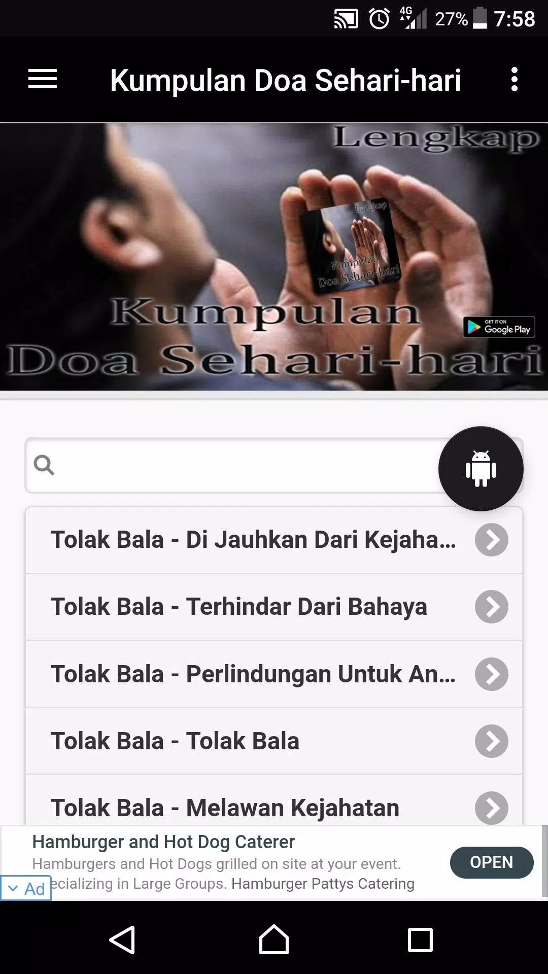 Kumpulan Doa Sehari-hari Screenshot1