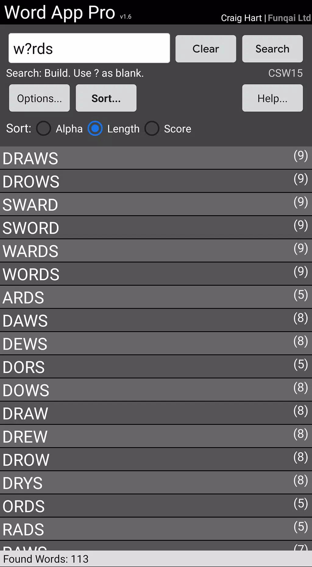 Word App Screenshot1