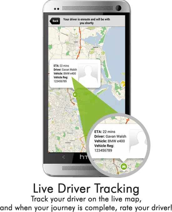 Burren Taxis App Screenshot4