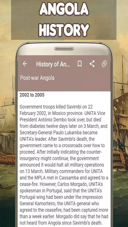History of Angola Screenshot3