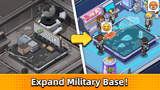 Idle Army Base Tycoon:Force Screenshot2