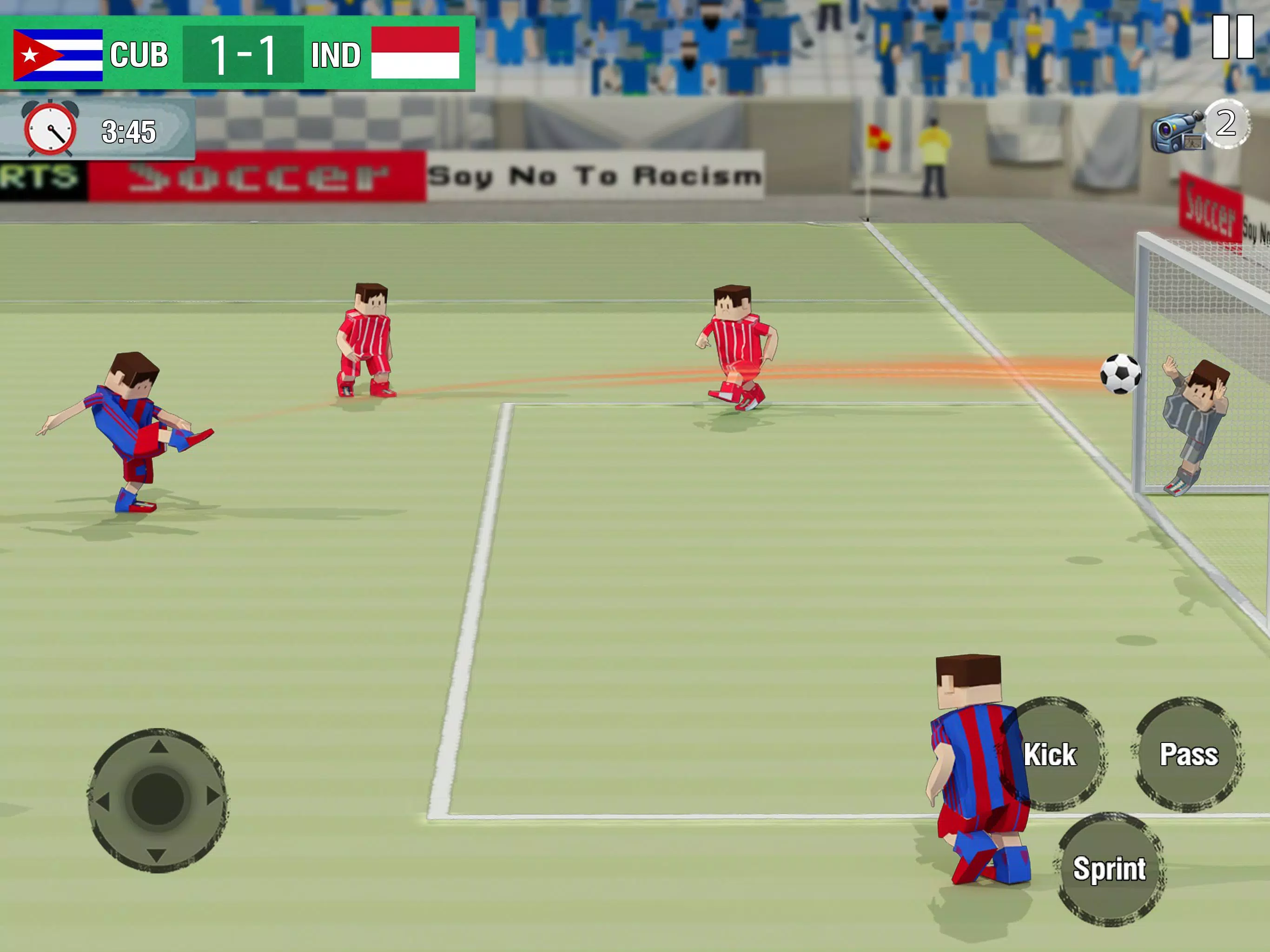 Blocky Soccer Leagues 2018: Cubic Football Stars Screenshot8