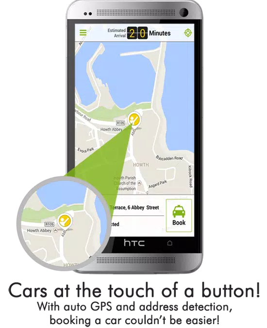 Burren Taxis App Screenshot1