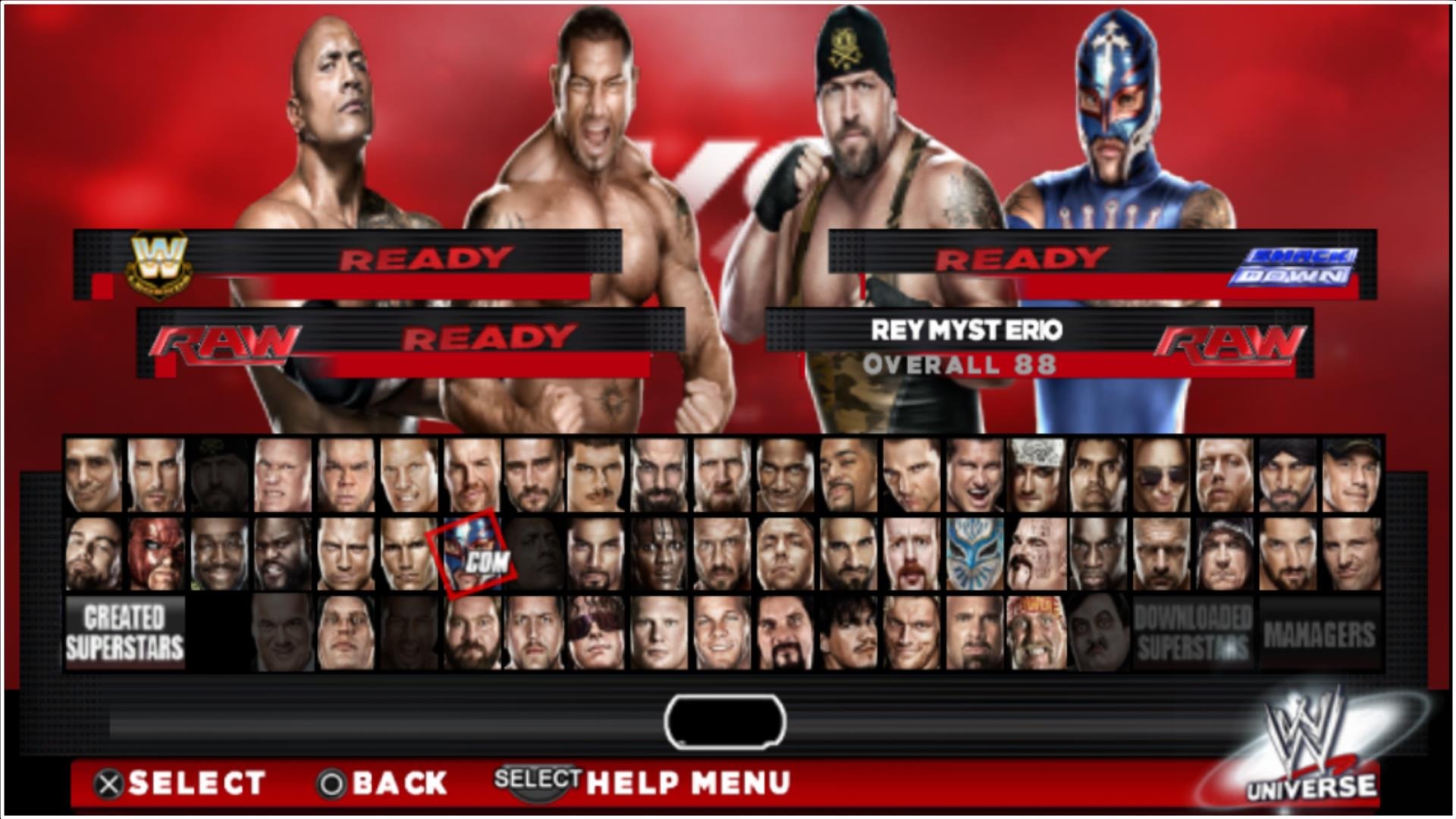 WWE 2K14 PSP Screenshot2