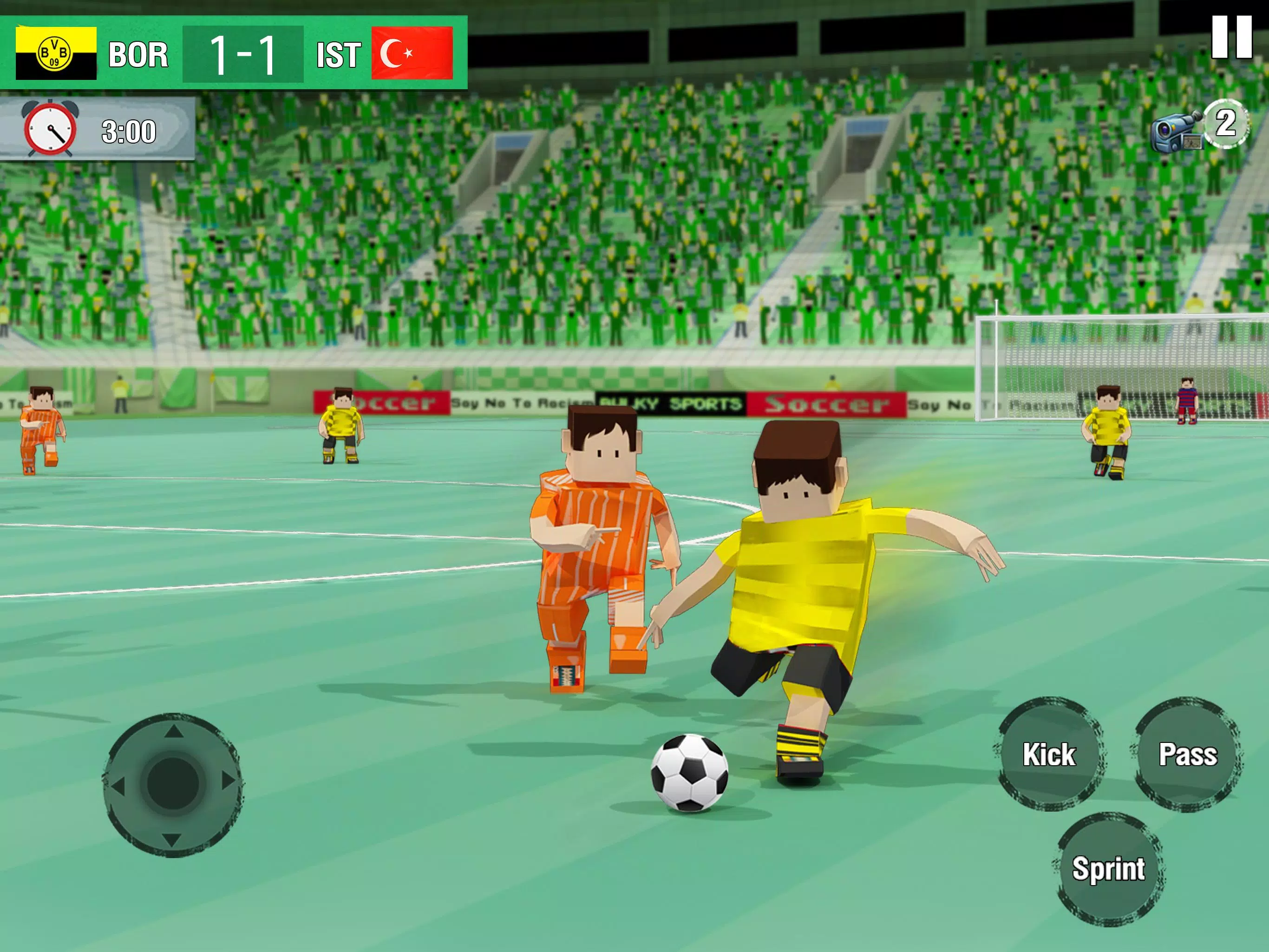 Blocky Soccer Leagues 2018: Cubic Football Stars Screenshot6