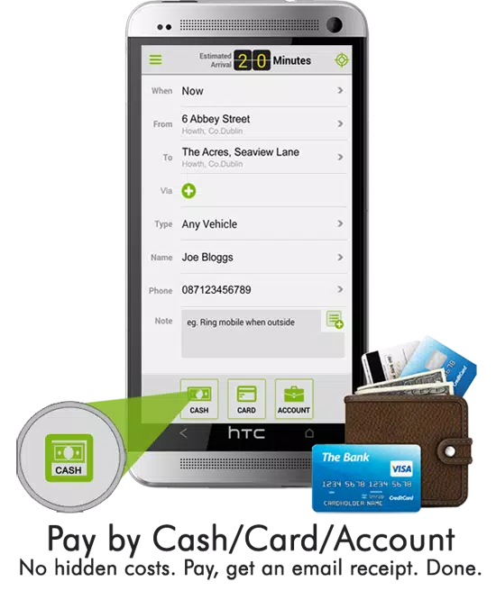 Burren Taxis App Screenshot3