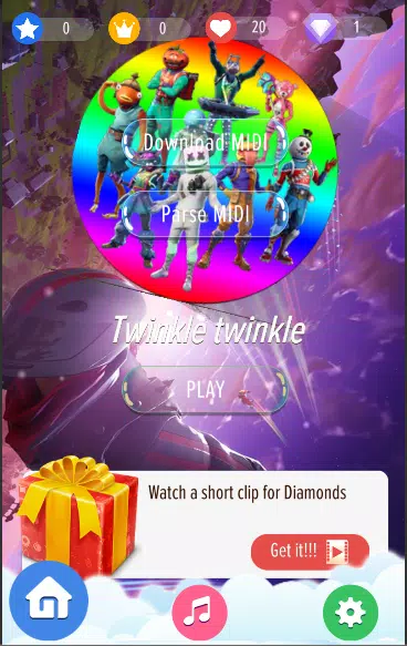 Piano Skin Royale Battle Screenshot1