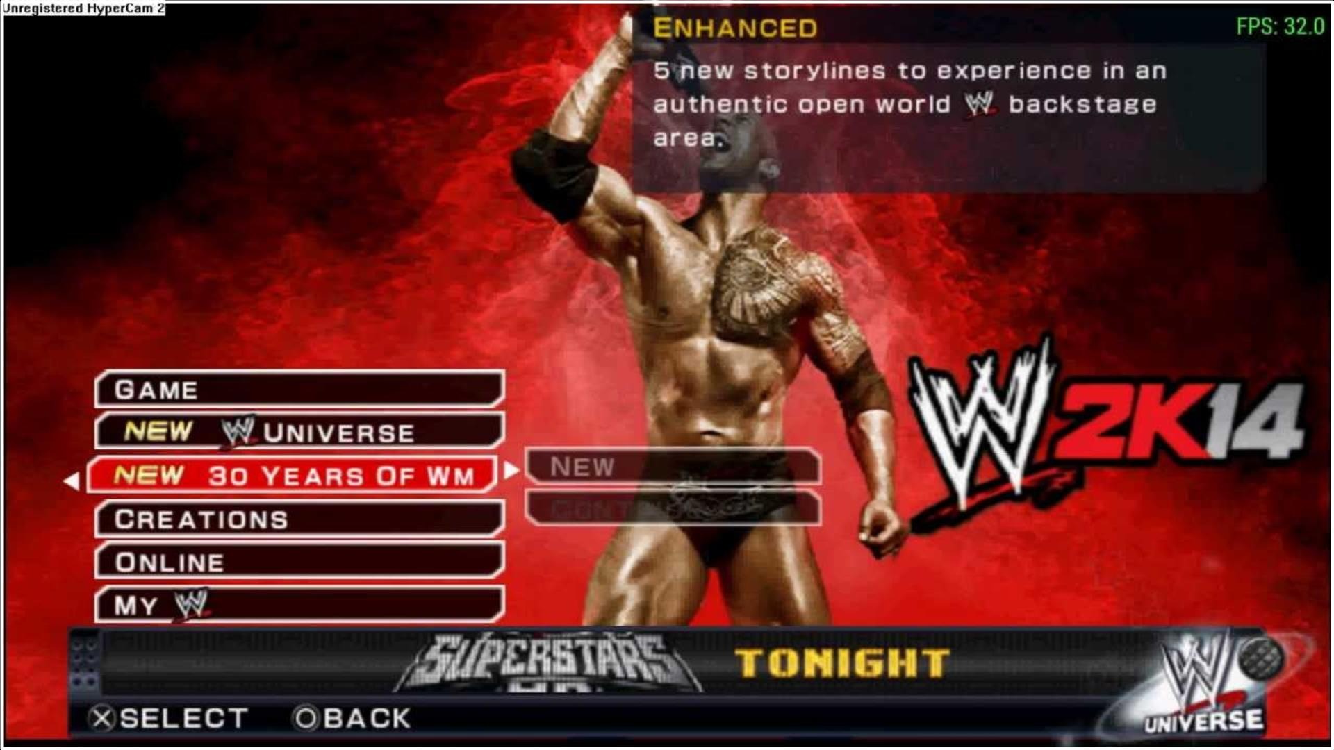 WWE 2K14 PSP Screenshot4