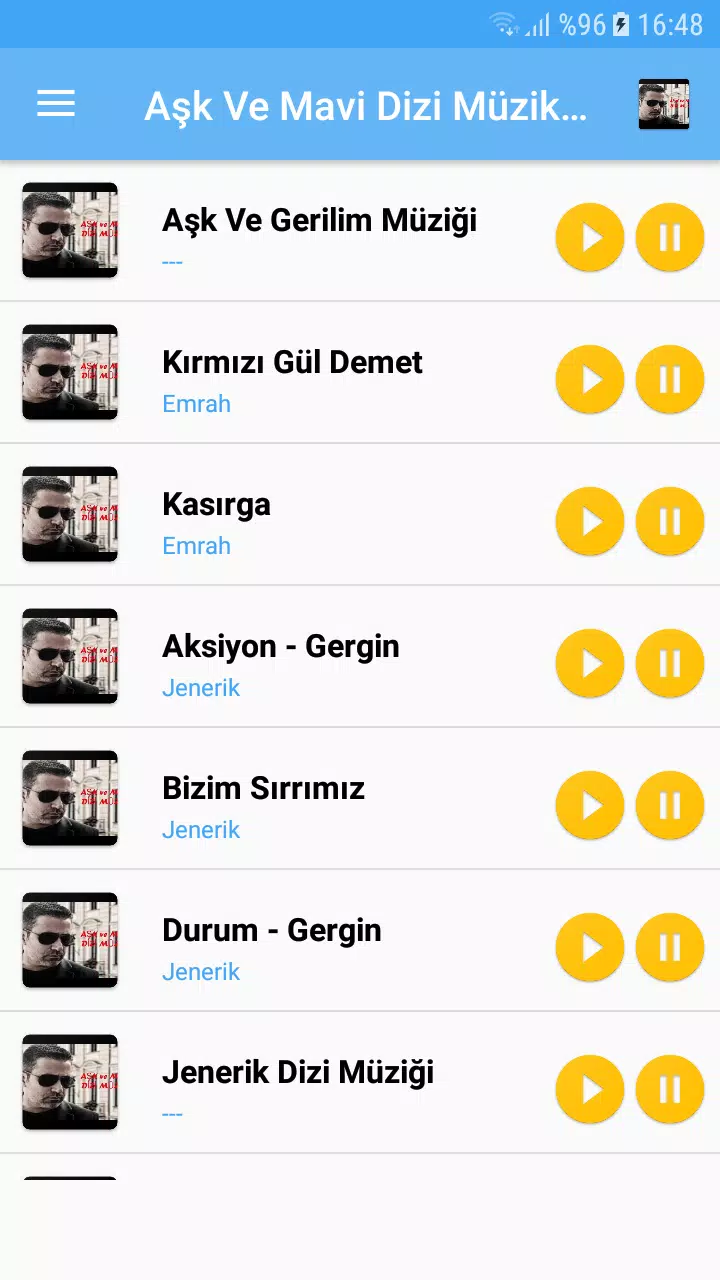 Aşk Ve Mavi Dizi Müzikleri Screenshot1