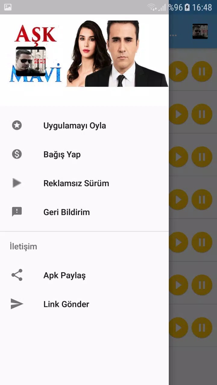 Aşk Ve Mavi Dizi Müzikleri Screenshot2