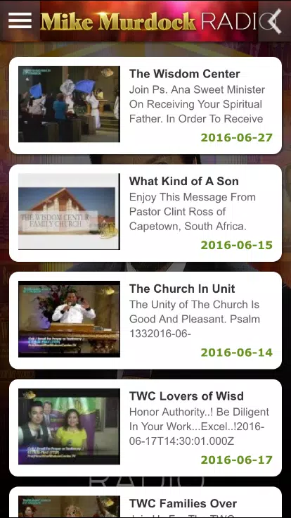 Mike Murdock Radio Screenshot4
