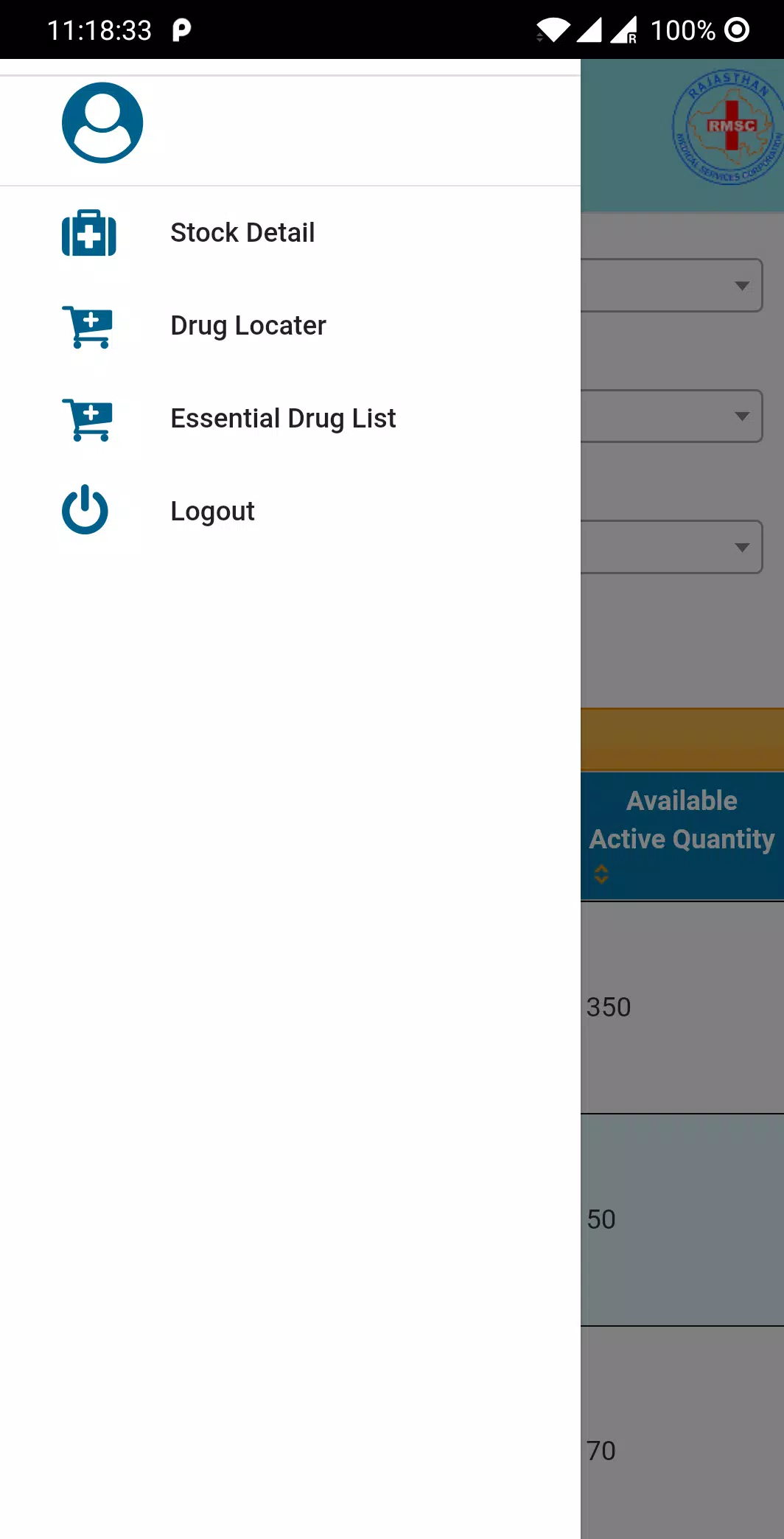 Rajasthan e-Aushadhi Screenshot4