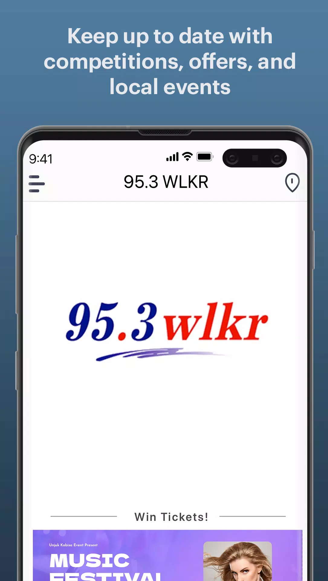 95.3 WLKR Screenshot3