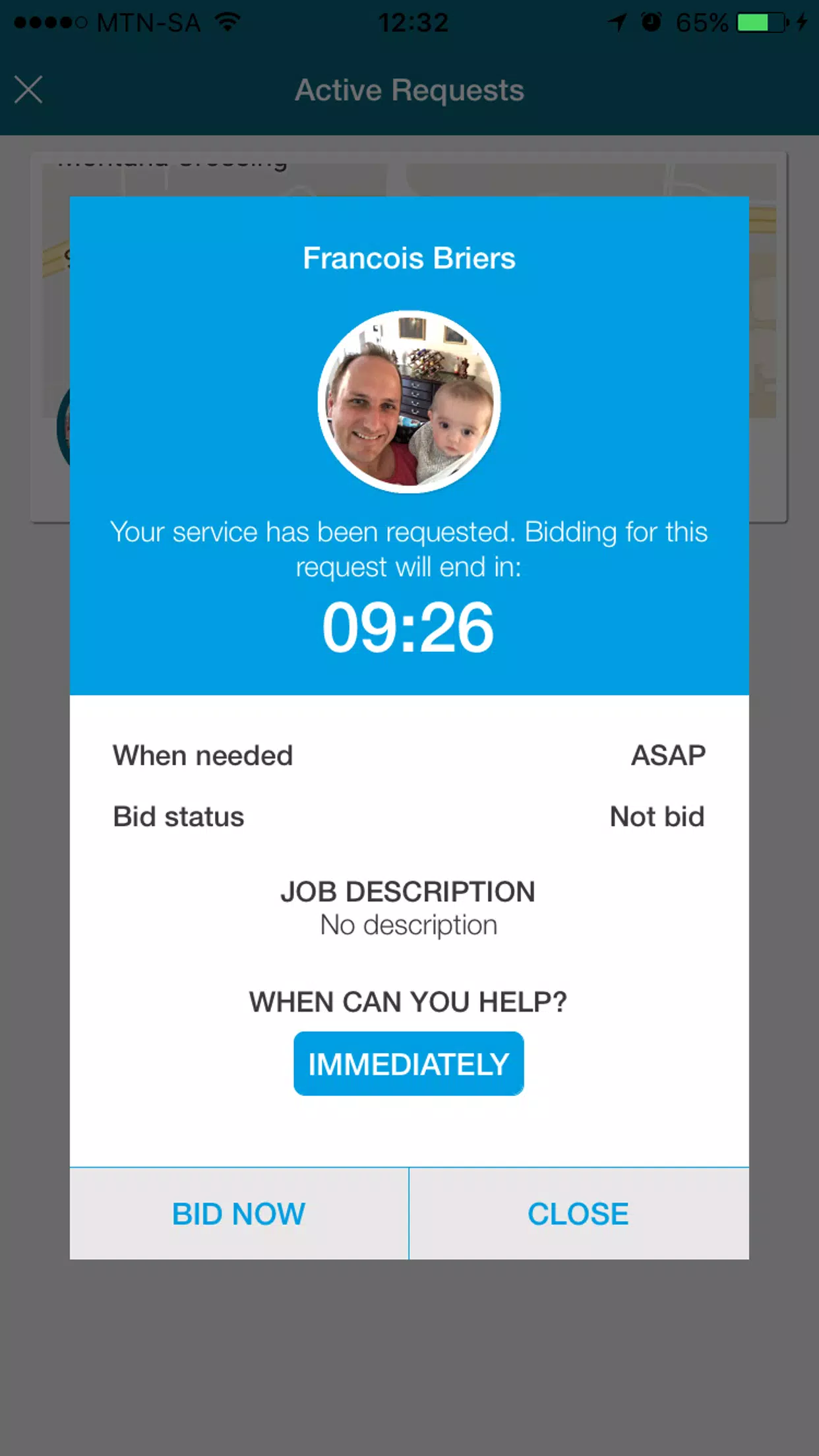 HelpOut Provider Screenshot3