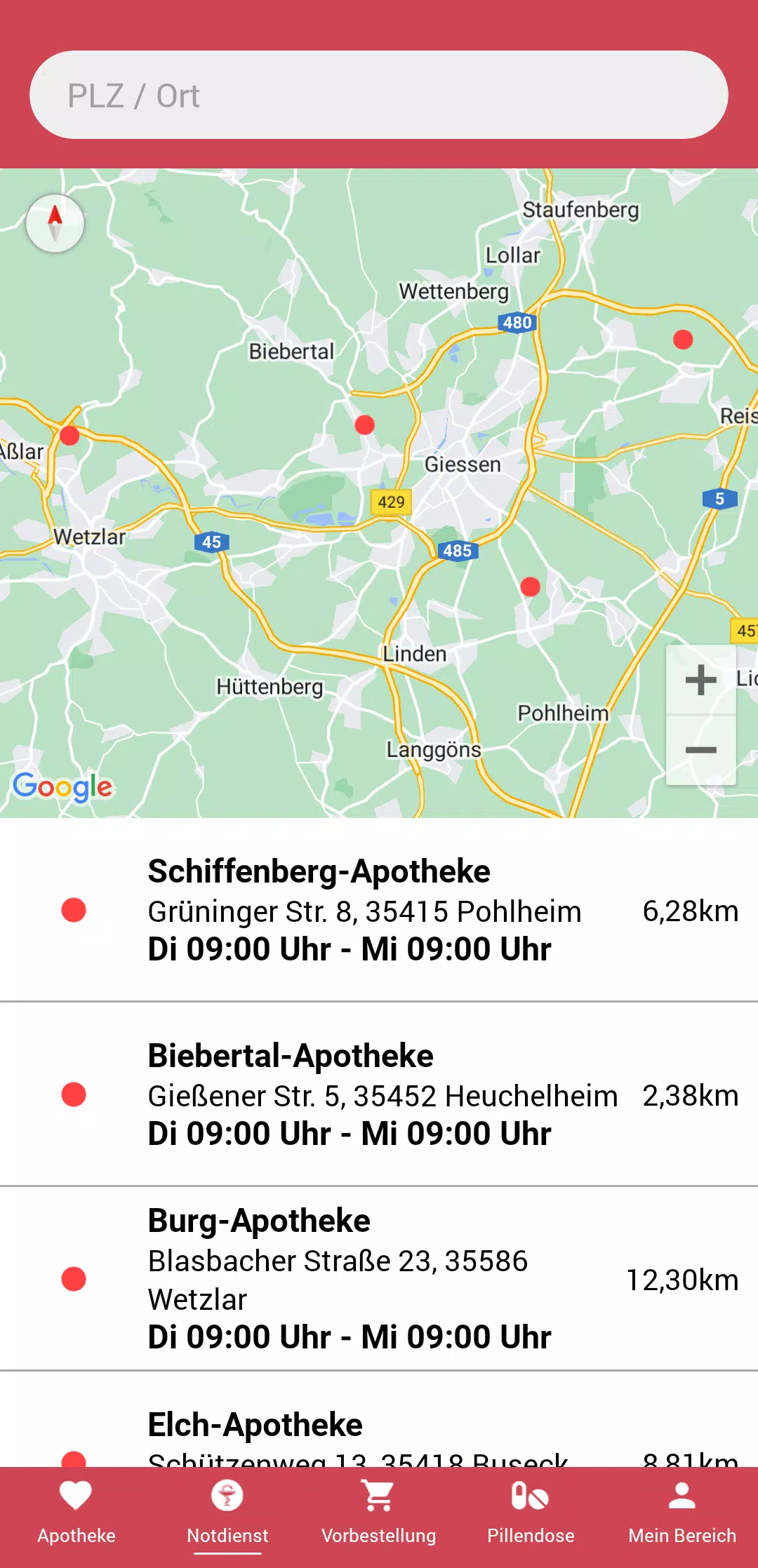 Brücken-Apotheke Screenshot1