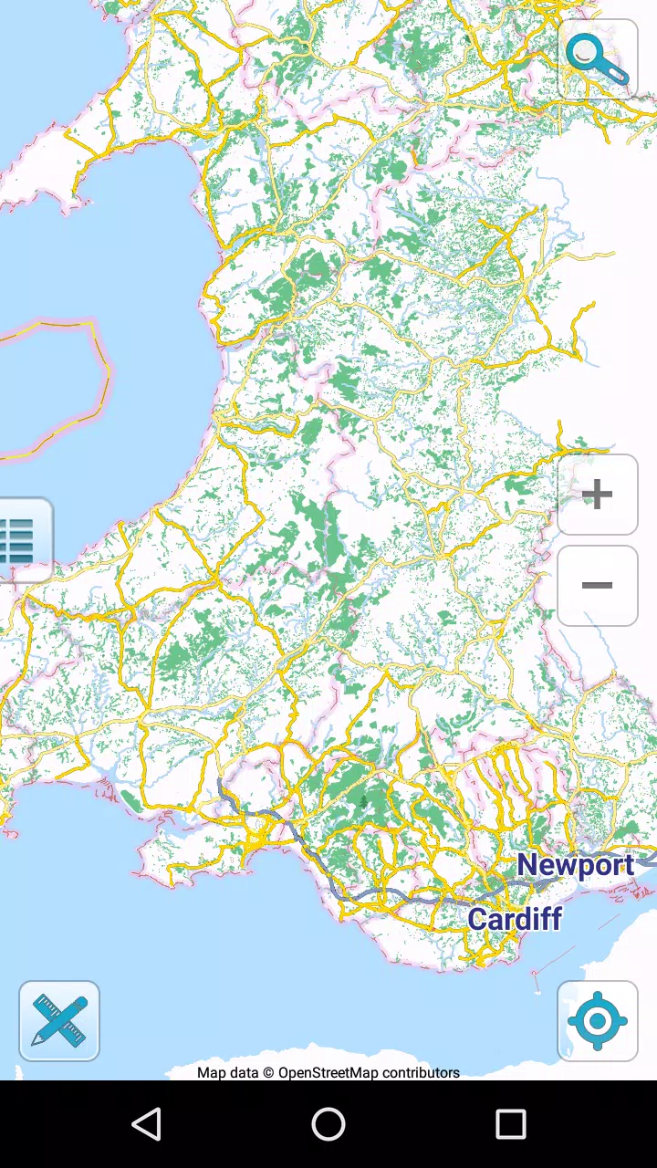 Map of Wales offline Screenshot1