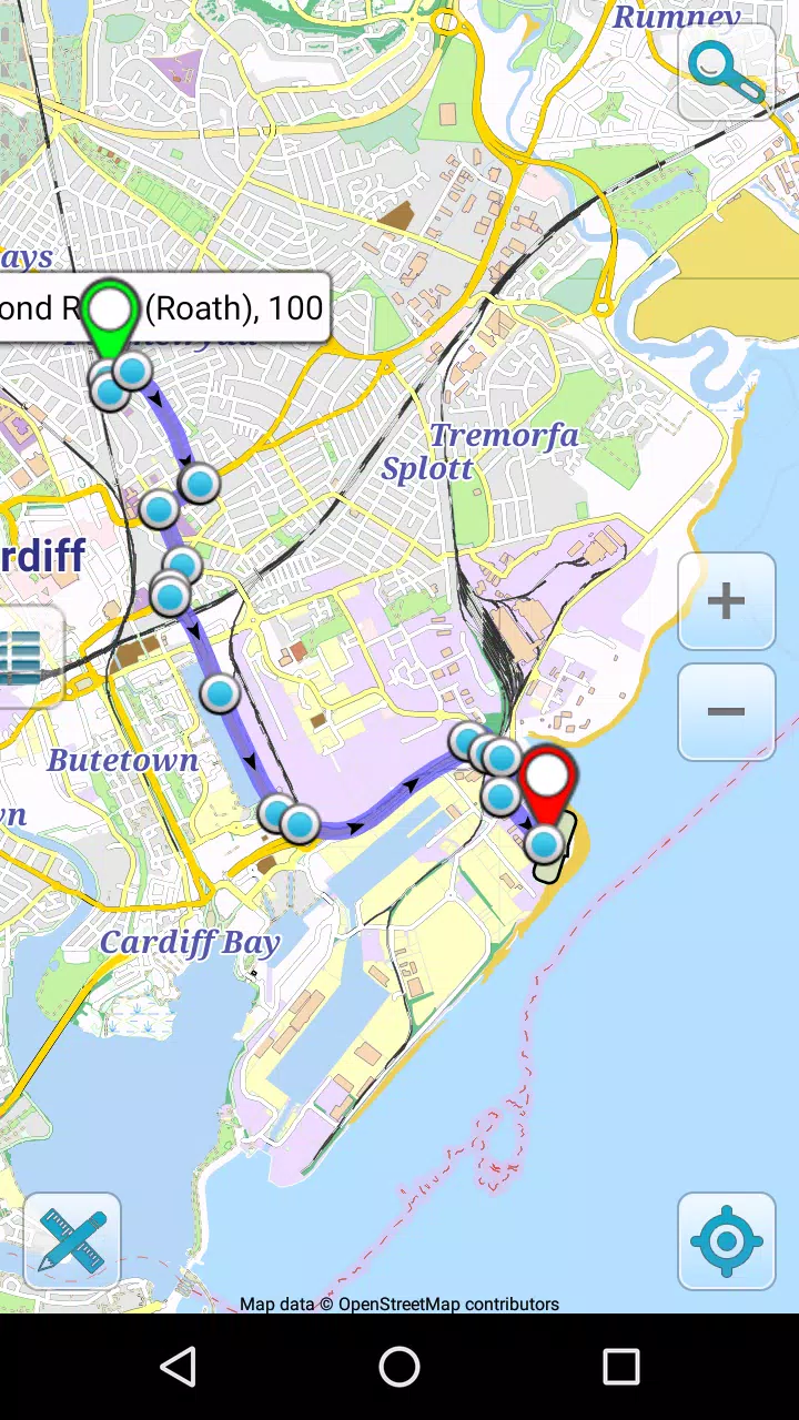 Map of Wales offline Screenshot2
