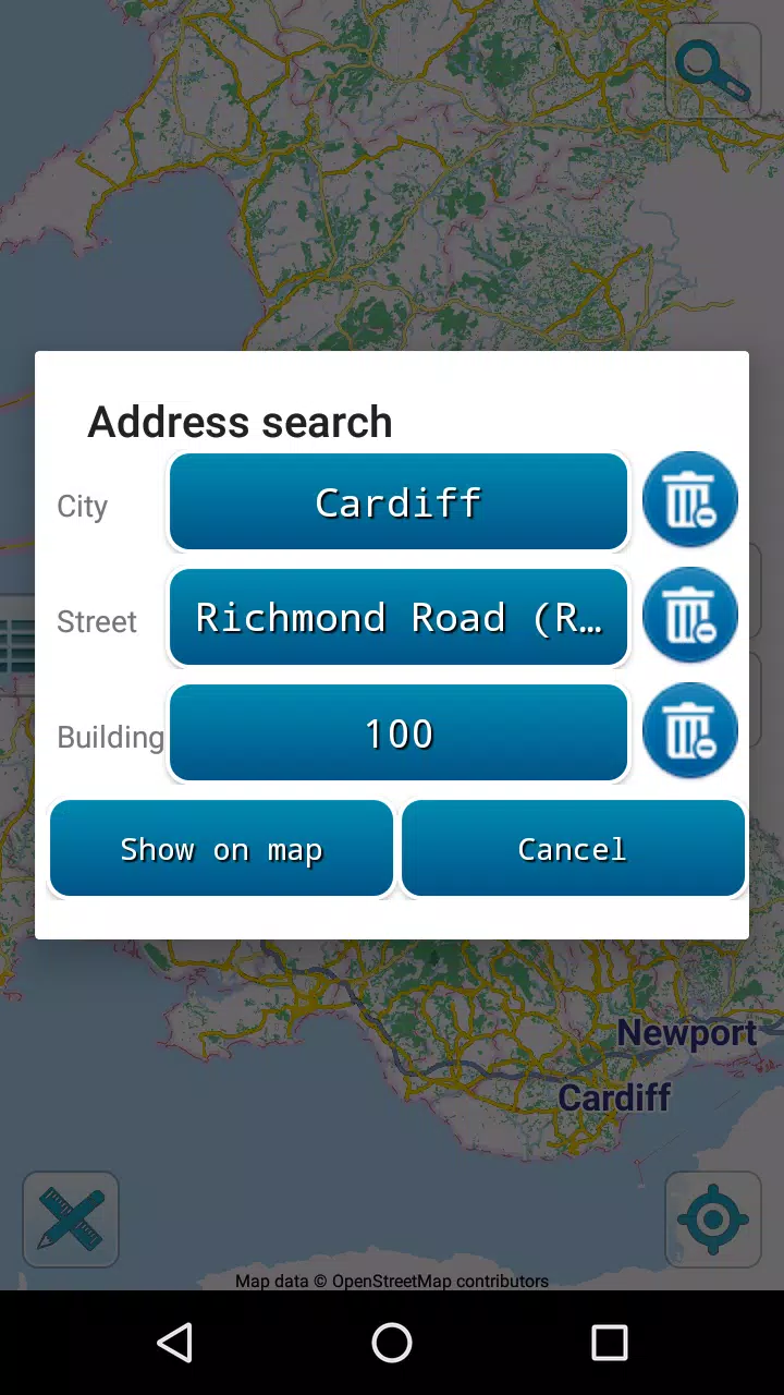 Map of Wales offline Screenshot4