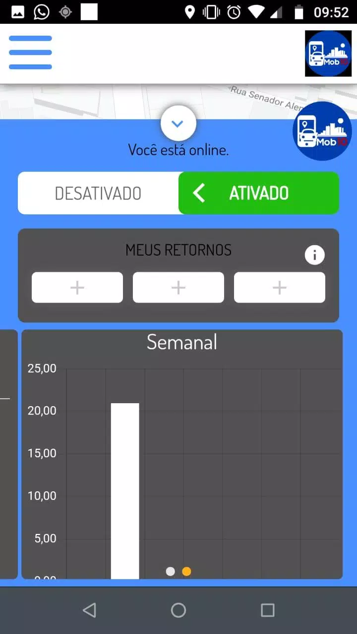 Mob10 - Motorista Screenshot1