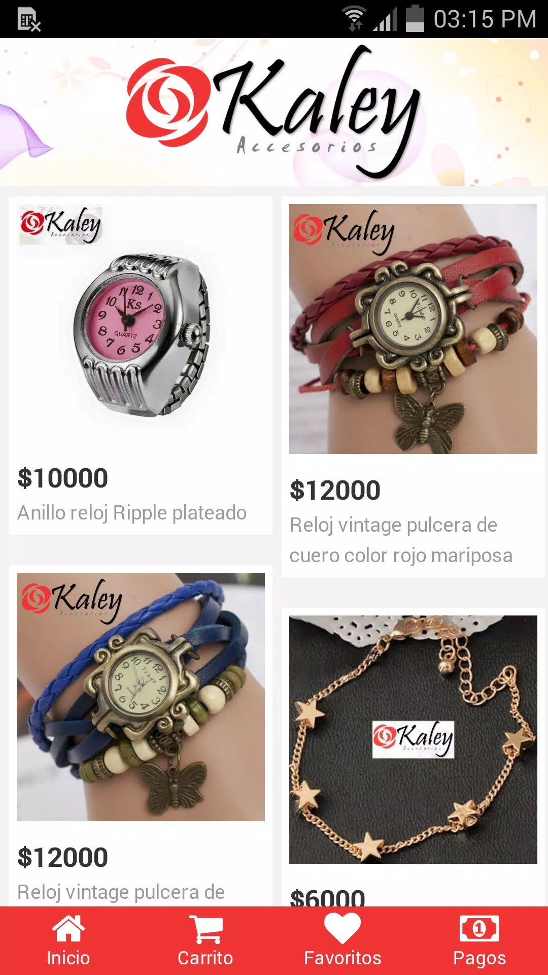 Kaley Accesorios Screenshot1