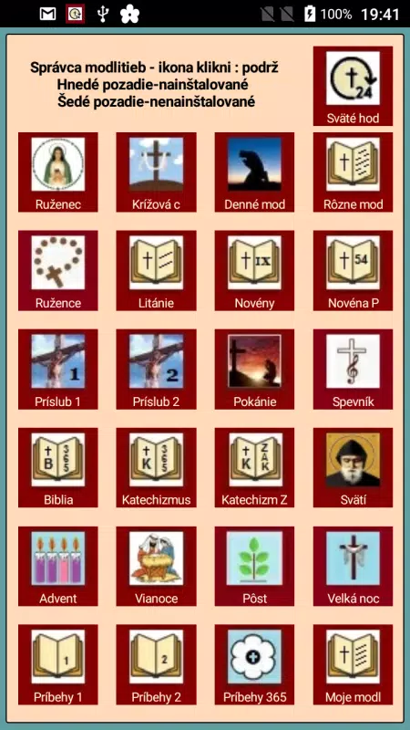 Správca modlitieb Screenshot1