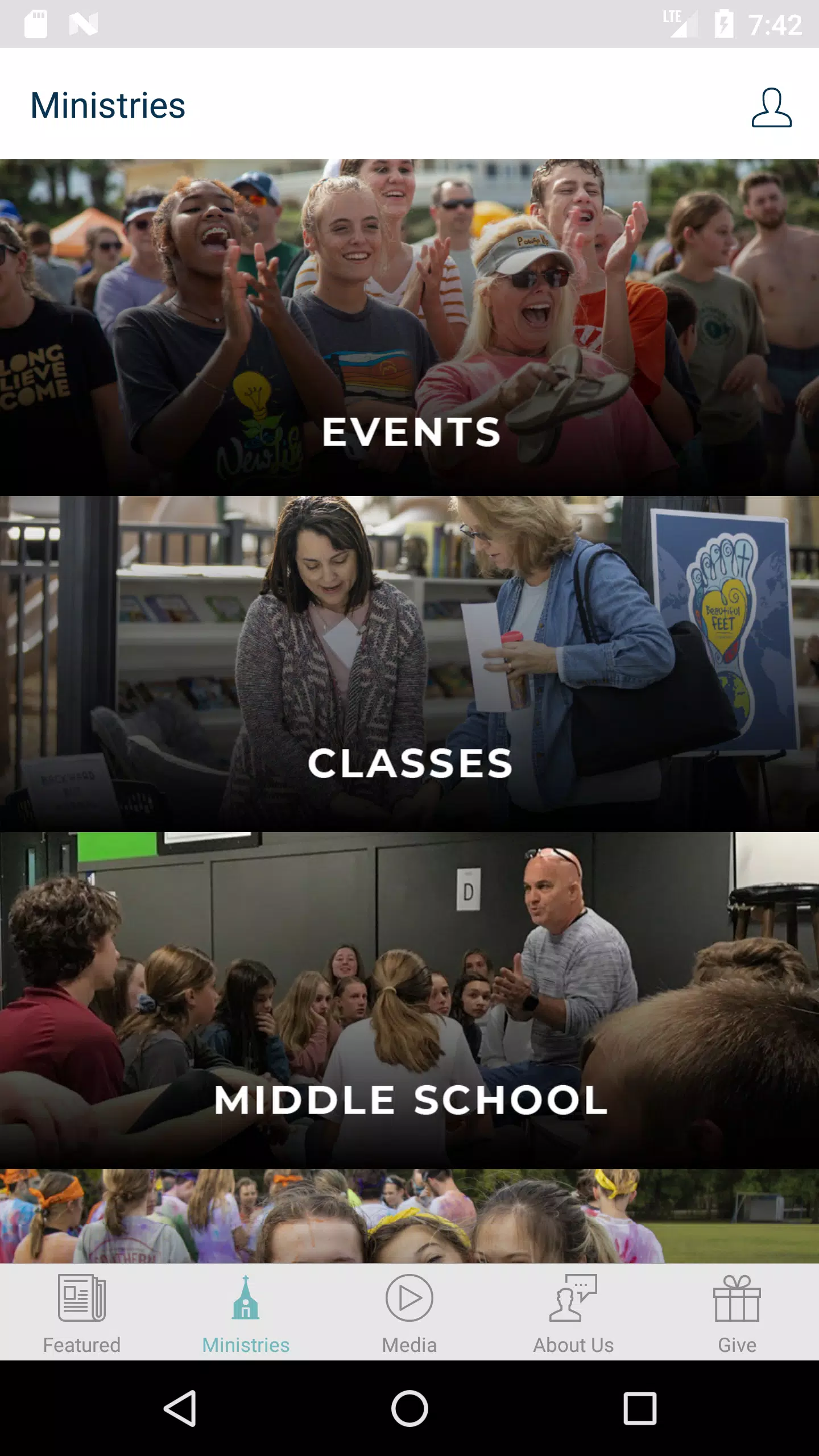 Chapel App Screenshot2
