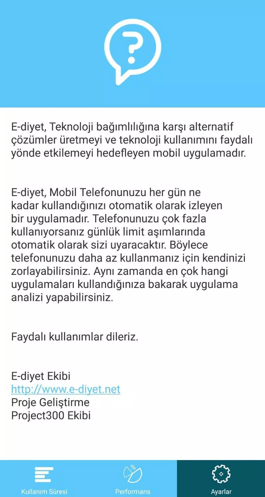 e-Diyet Teknoloji Diyeti Screenshot6