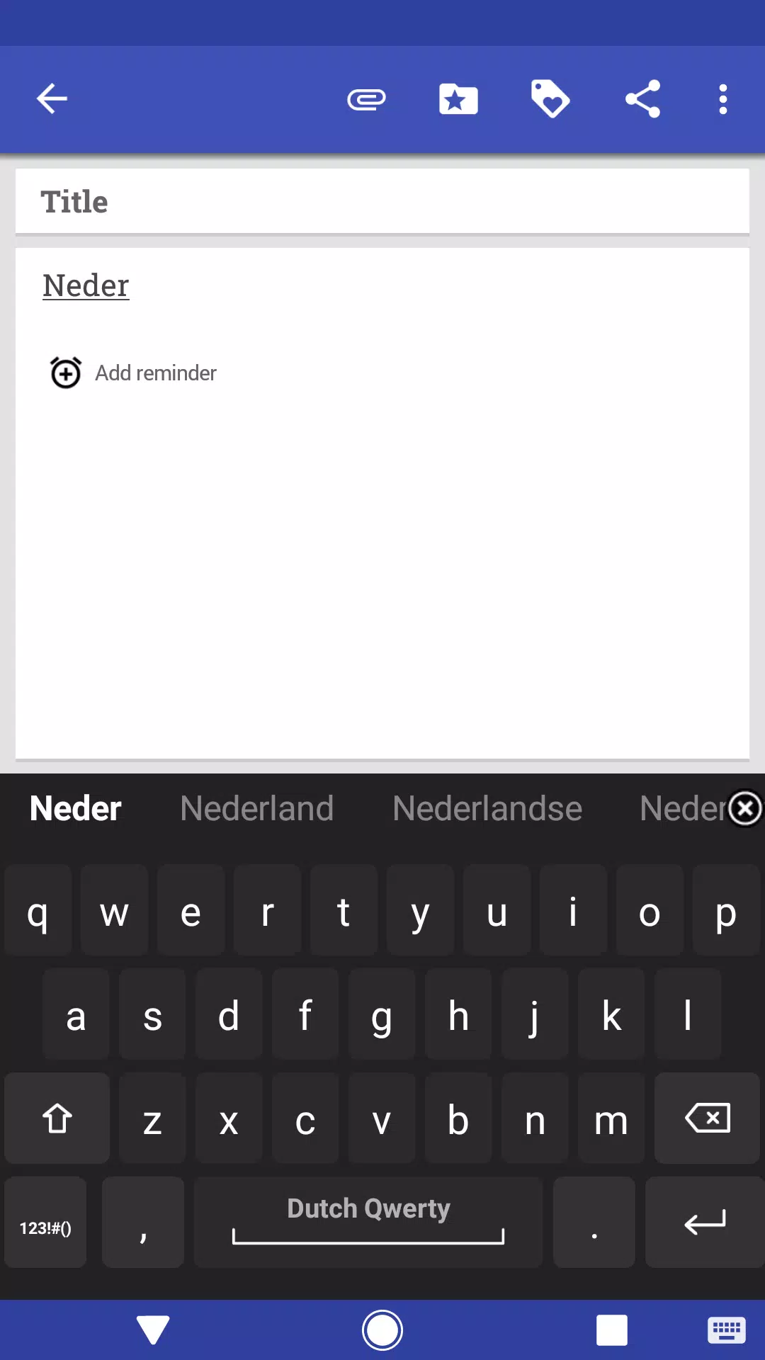 Dutch for AnySoftKeyboard Screenshot1