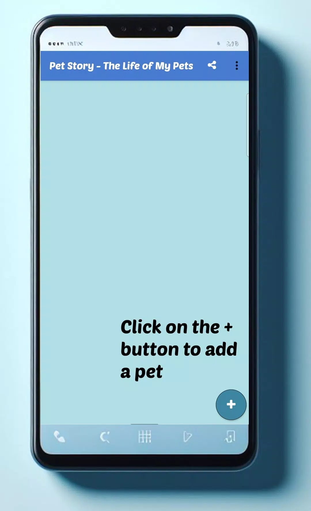 Pet care diary log - Pet Story Screenshot1