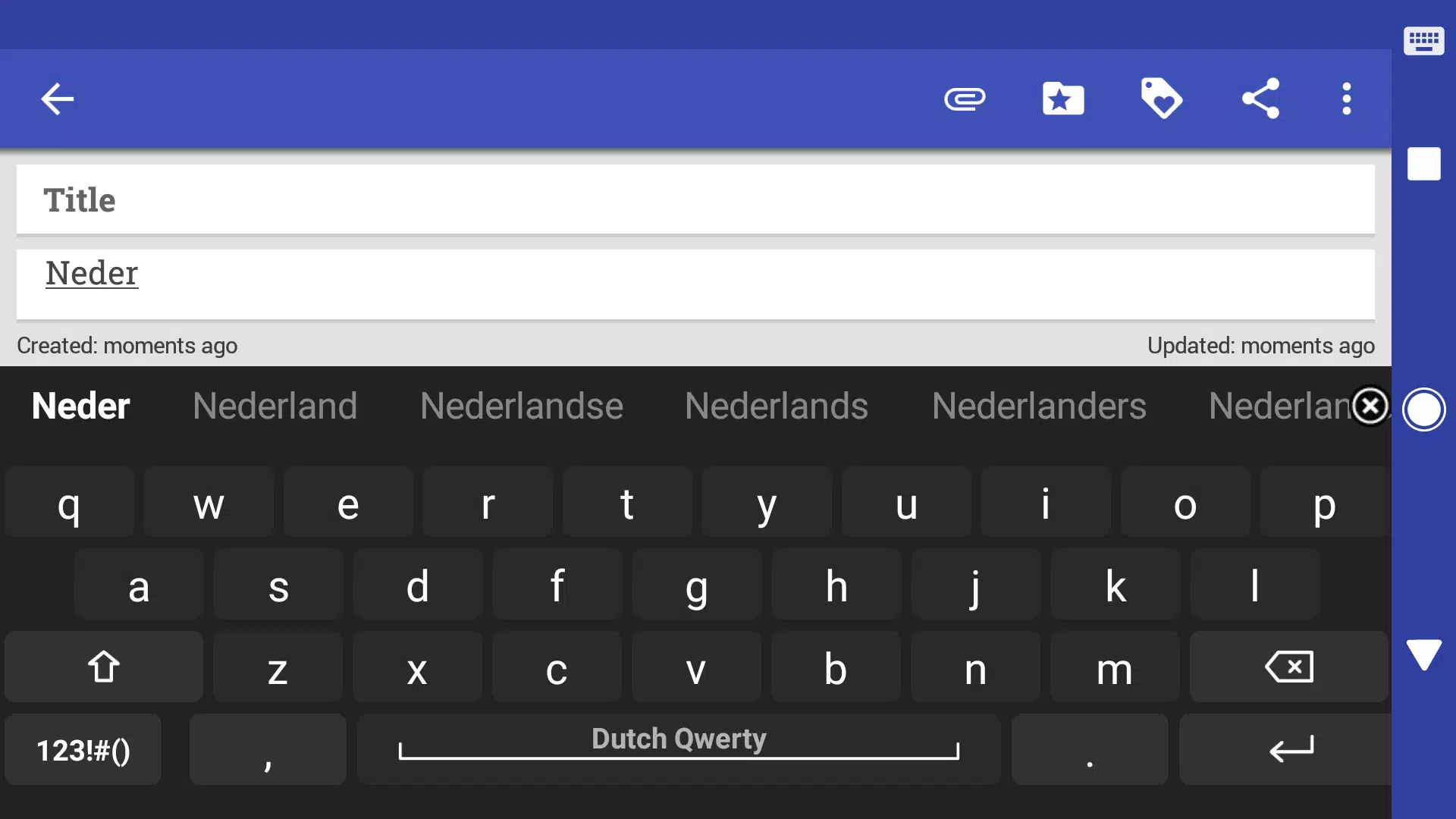 Dutch for AnySoftKeyboard Screenshot2