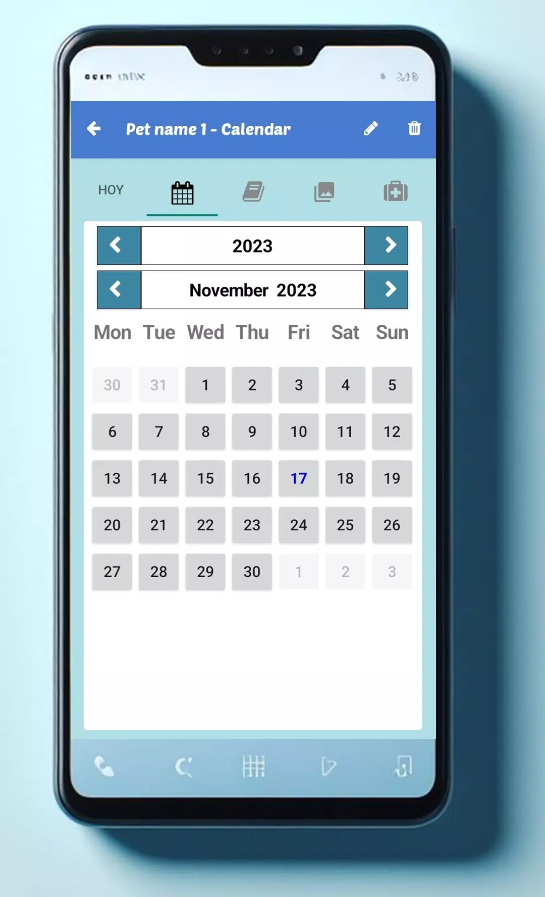 Pet care diary log - Pet Story Screenshot5