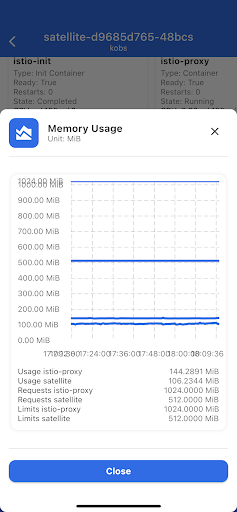 kubenav - Kubernetes Dashboard Screenshot7