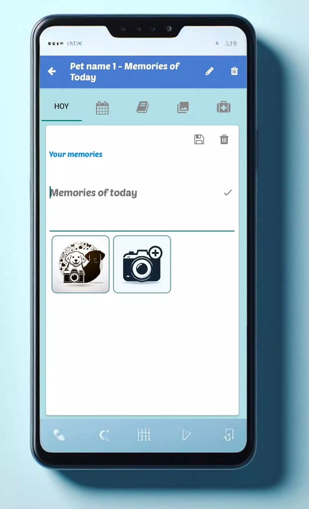 Pet care diary log - Pet Story Screenshot4