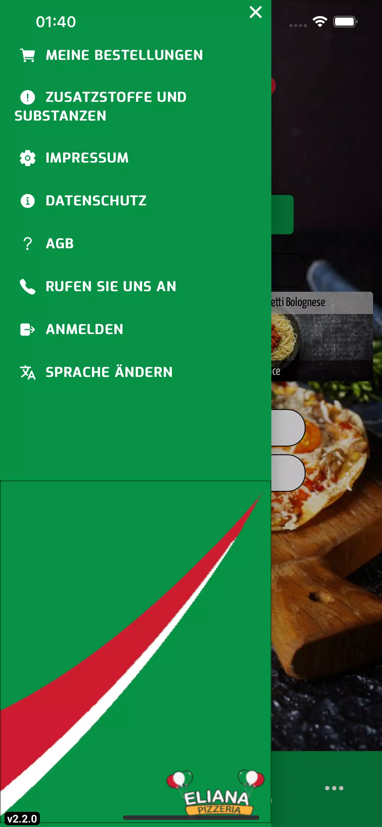 Eliana Pizzeria Screenshot6