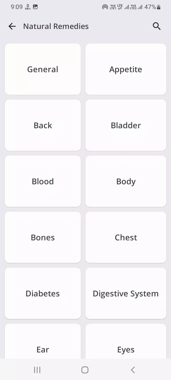 Home Remedies : Natural Cure Screenshot2