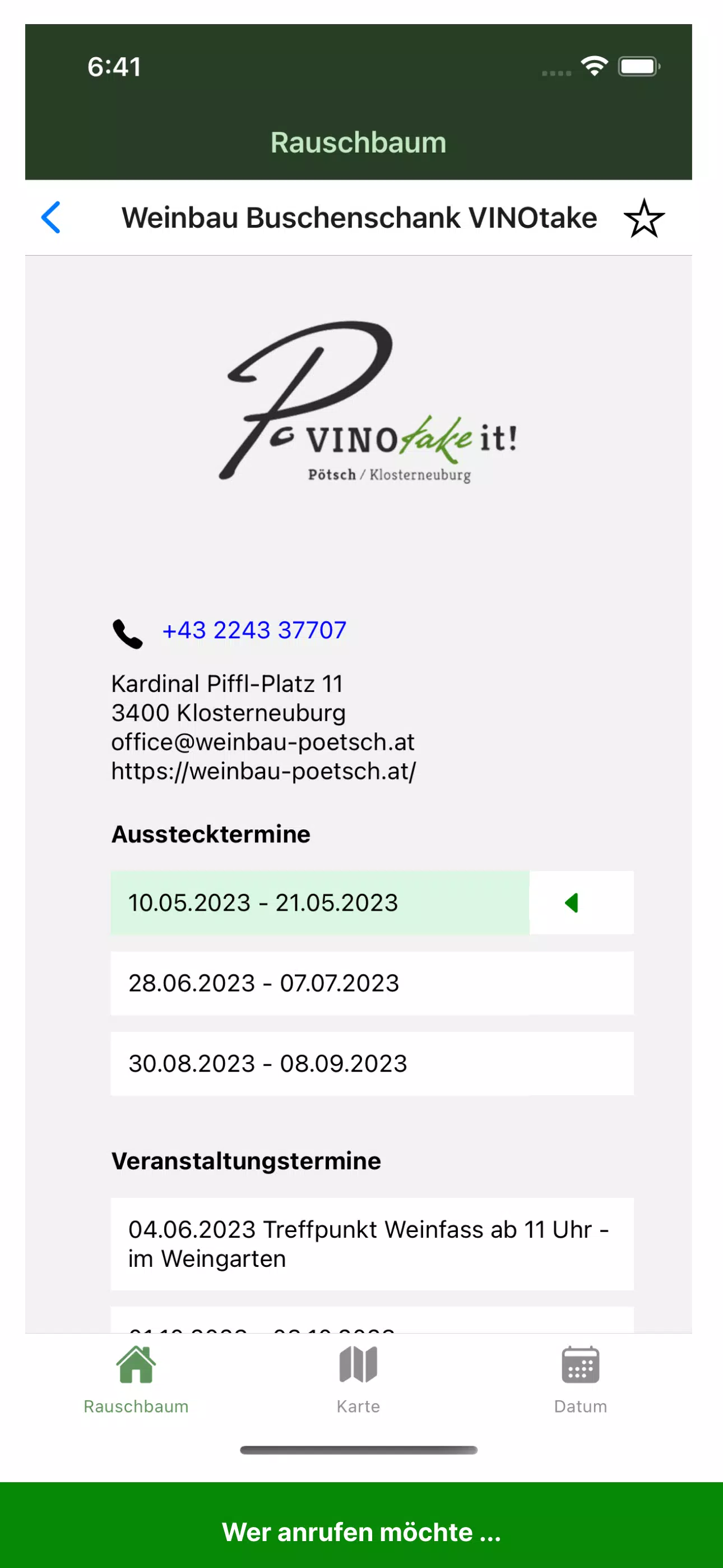 Heurigen Klosterneuburg Screenshot6
