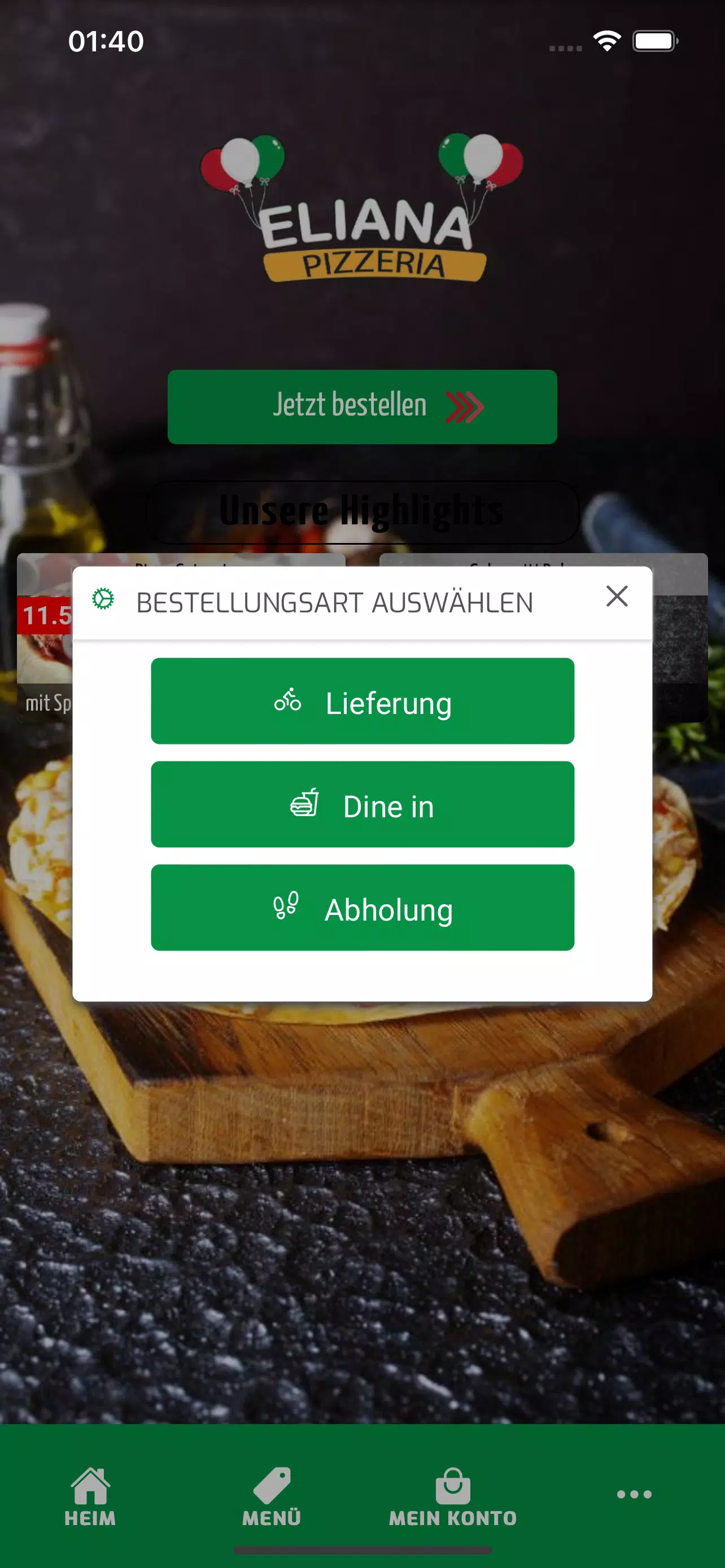Eliana Pizzeria Screenshot8