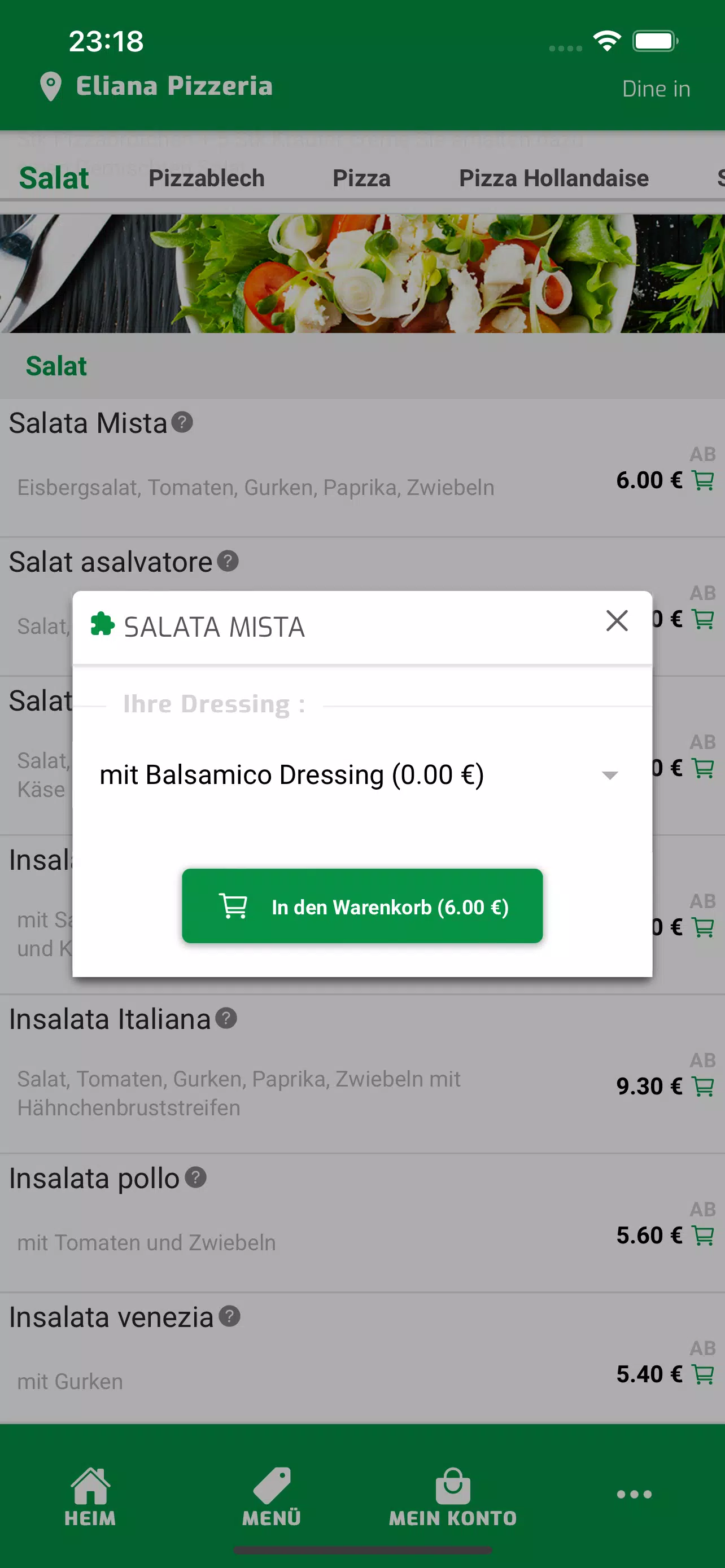 Eliana Pizzeria Screenshot4